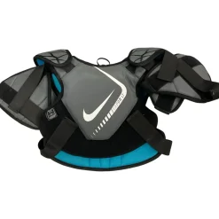 Used Nike NIKE VAPOR LT Lacrosse Shoulder Pads Grey Junior