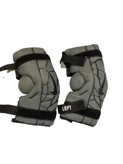 Used Nike VAPOR ELBOW GUARD Lacrosse Arm Pads/Guards Grey SM