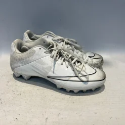 Used Nike VAPOR LAX Cleats Mens White Senior 9