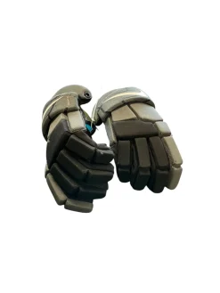 Used Nike VAPOR LT Lacrosse Gloves Junior Grey MD