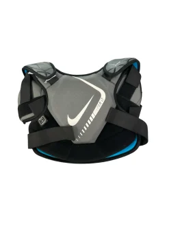 Used Nike VAPOR LT Lacrosse Shoulder Pads Grey Youth