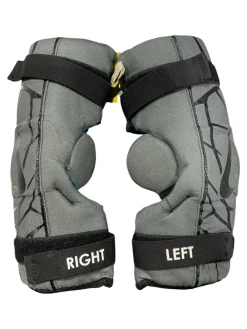 Used Nike VAPOR LT Lacrosse Arm Pads/Guards Grey MD