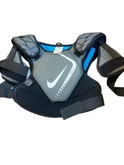 Used Nike VAPOR LT Lacrosse Shoulder Pads Black LG