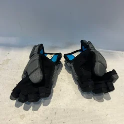 Used Nike VAPOR LT Lacrosse Gloves Junior Grey SM