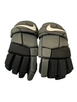 Used Nike VAPOR LT Lacrosse Gloves Junior Black 12"