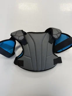 Used Nike VAPOR LT Lacrosse Shoulder Pads Grey SM