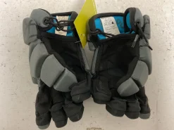 Used Nike VAPOR LT Lacrosse Gloves Junior Grey SM