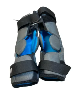 Used Nike VAPOR LT Lacrosse Arm Pads/Guards Grey LG