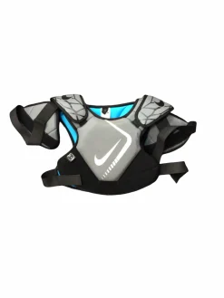 Used Nike VAPOR LT Lacrosse Shoulder Pads Grey XL