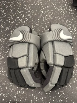 Used Nike VAPOR LT YOUTH Lacrosse Gloves Junior Black SM