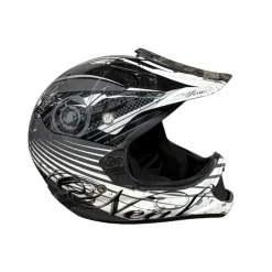 Used Oneal MOTO Adult Motocross Helmet Grey Medium