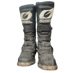 Used Oneal RIDER Mens Motocross Boots Black Senior 8