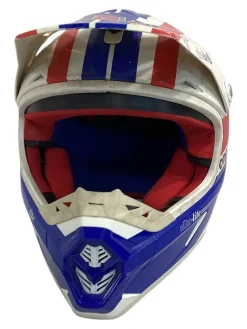 Used ONEAL ULTRA LITE 83 Adult Helmet White LG
