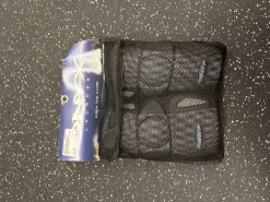 Used ONYX Lacrosse Arm Pads/Guards Black MD