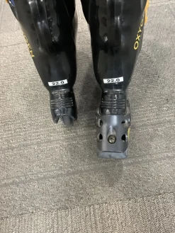 Used OXYGEN XE 1.1 Senior Aggressive Skates Black Senior 6