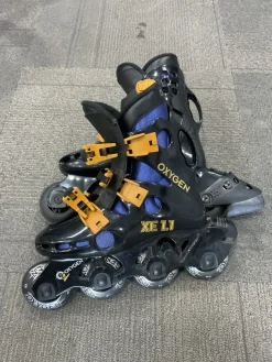 Used OXYGEN XE 1.1 Senior Aggressive Skates Black Senior 6