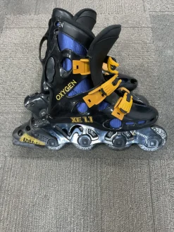 Used OXYGEN XE 1.1 Senior Aggressive Skates Black Senior 6