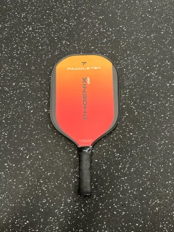 Used PADDLETEK PHOENIX G6 Pickleball Racquet Orange