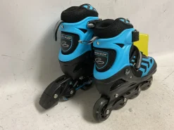 Used PAPAISON ADJ 2-4.5 Junior Rec Fitness Skates Royal Blue Adjustable