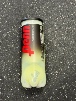 Used Penn CHAMPIONSHIP NEW 3 PACK 3-ball Tennis Canister