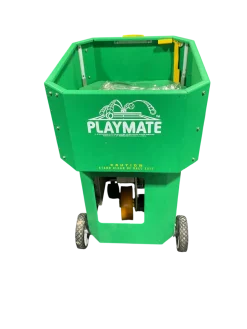 Used PLAYMATE PORTABLE TENNIS MACHINE Tennis - Hopper Green