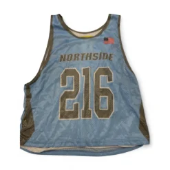 Used PRACTICE JERSEY Lacrosse Top A Carolina Blue SM