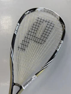 Used Prince SOVEREIGN PRO 650 135G Adult Squash Racquet Black Unknown