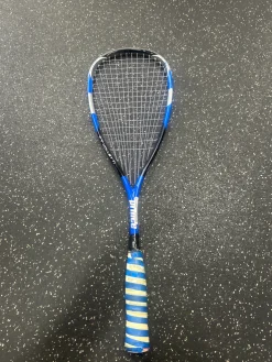 Used Prince TT VOLLEY TI Adult Squash Racquet Royal Blue Unknown