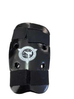 Used Pro Boxing Martial Arts Shin Pads Black SM
