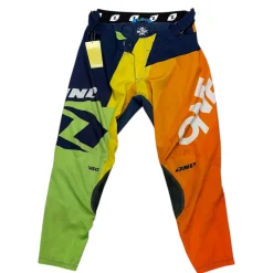 Used QUADFIT VAPOR Adult Motocross Bottom Orange Medium