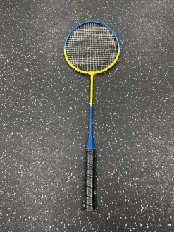 Used Quest RACKET Adult Badminton Racquet Yellow Unknown
