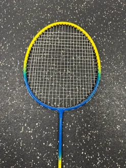 Used Quest RACKET Adult Badminton Racquet Yellow Unknown