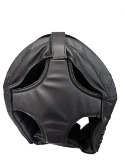 Used RDX HGR T1B Boxing / Martial Arts Head Gear w/ Removable Mask Black SM
