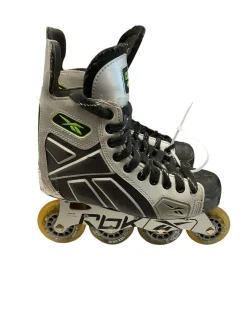 Used Reebok 4K SZ 5 Junior Aggressive Skates Black Junior 05