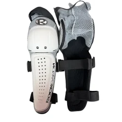 Used ROCK GARDN Adult Knee Guard White Large