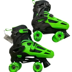 Used RollerDerby 3-6 Junior Roller Quad Skates Black Junior 06