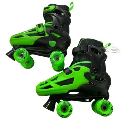 Used RollerDerby 3-6 Junior Roller Quad Skates Black Junior 06