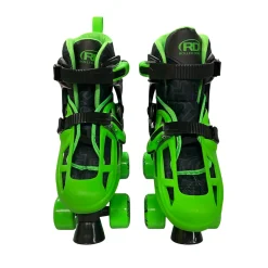 Used RollerDerby 3-6 Junior Roller Quad Skates Black Junior 06