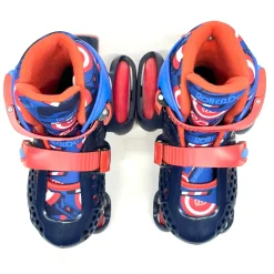Used RollerDerby EZ-ROLL Youth 11-2 Adjustable Roller Skates