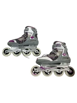 Used RollerDerby TRS Senior Aggressive Skates Purple Senior 7