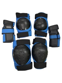 Used ROY/BLK PADS Inline Protective Set Royal Blue MD