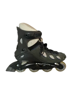 Used Salomon Senior Aggressive Skates Grey Senior 13