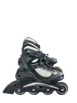 Used SALOMON Senior Aggressive Skates Black Senior 7