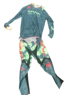 Used SAVEN Youth Bottom Green LG