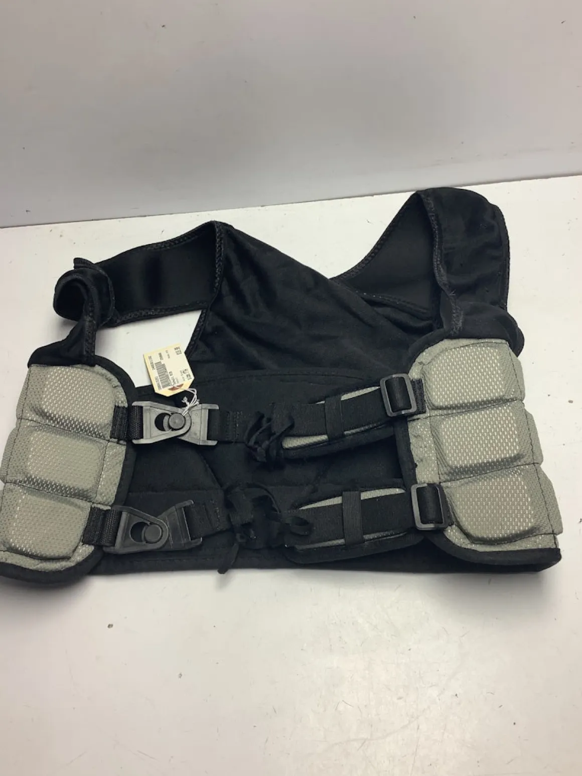Used Schutt RIB Lacrosse Rib Pads Black Youth