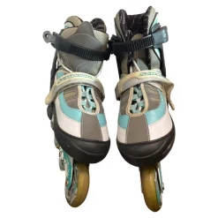 Used Schwinn ADJUSTABLE 8-9.5 Senior Rec Fitness Skates Carolina Blue Adjustable