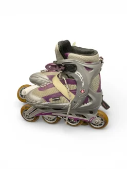 Used Schwinn ADJUSTABLE SKATES Junior Aggressive Skates Grey Adjustable