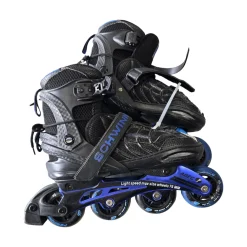Used Schwinn LIGHT SPEED 6-7.5 SKATES Senior Rec Fitness Skates Black Adjustable
