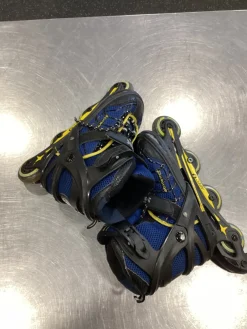 Used Schwinn SC-BIB-L Senior Aggressive Skates Royal Blue Senior 5