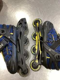 Used Schwinn SC-BIB-L Senior Aggressive Skates Royal Blue Senior 5